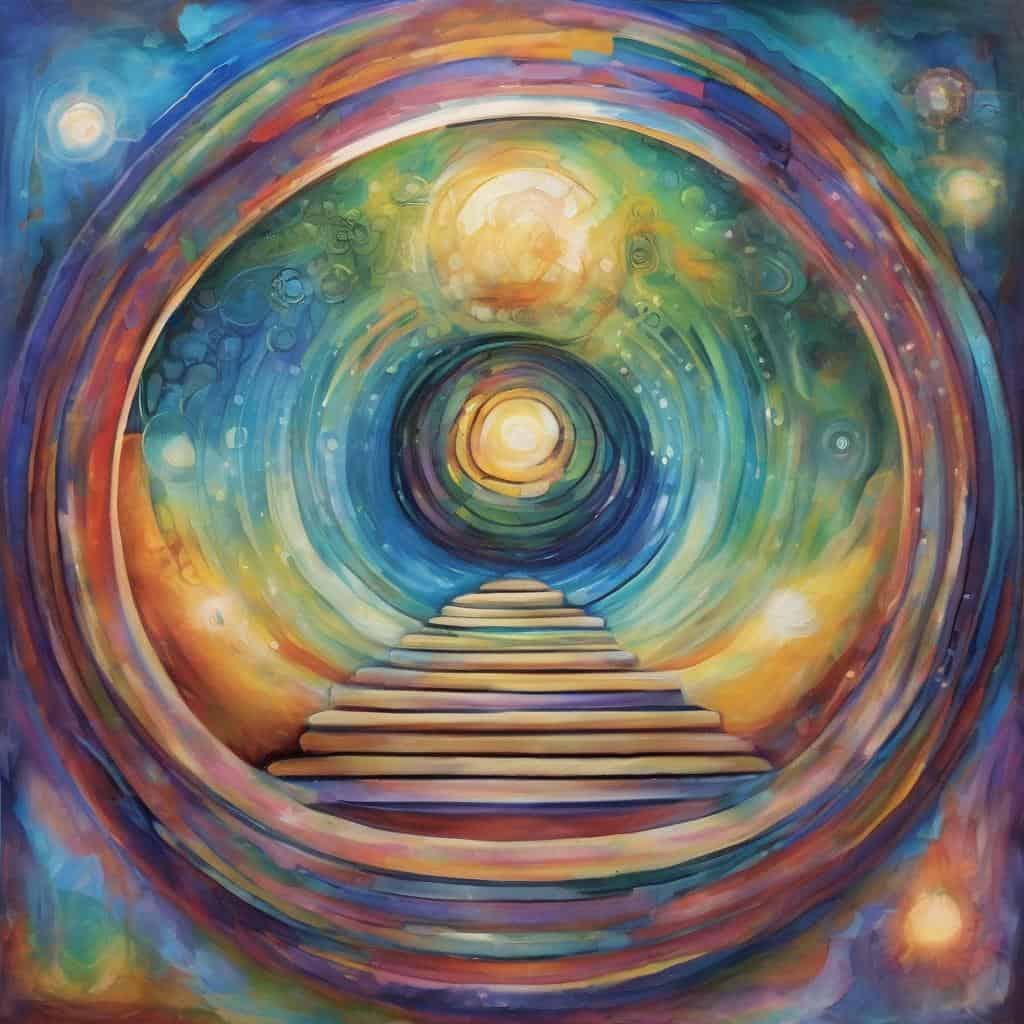 Δράση και αποτέλεσμα στην τέχνη και την προσωπική ανάπτυξη, με έμφαση στην ενεργή δράση και επιτυχία.